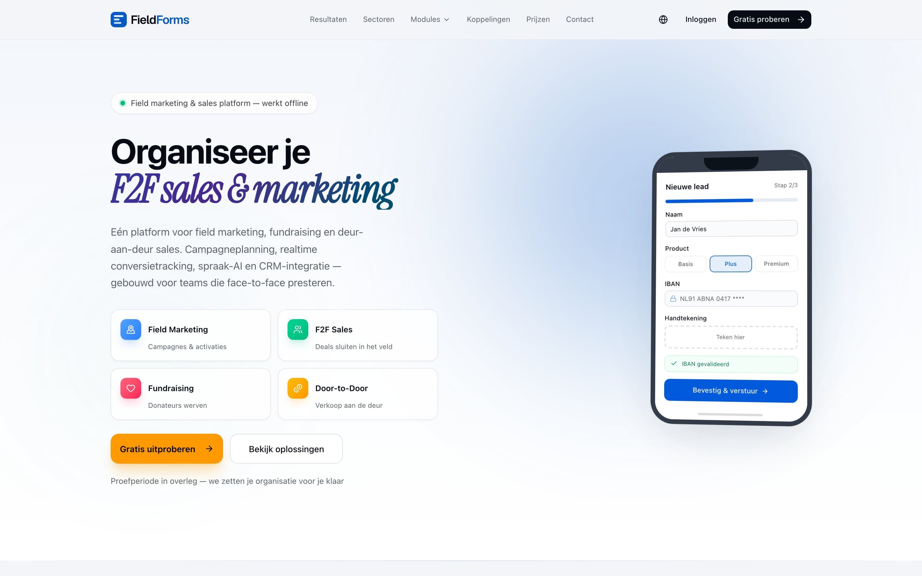 FieldForms - Offline-First Field Marketing & Sales Platform
